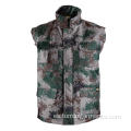 Chaleco de invierno de camuflaje 100% poliéster